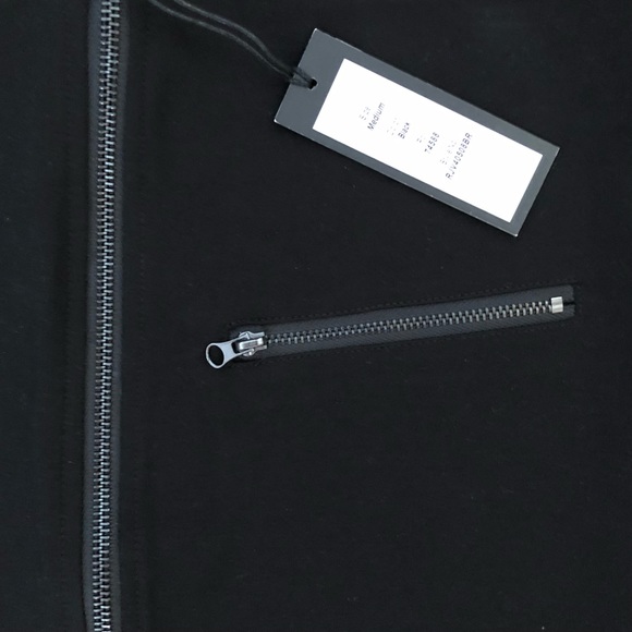 Romeo and Juliet Black Day to Night Pencil Skirt with Working Front Zipper - Picture 3 of 3